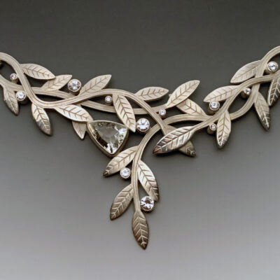 Wedding leaf necklace Wedding leaf necklace